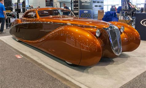 Sema car show - Chip Foose penned the car and Luc De Lay hammered out the panels. The result is everything you loved about every 1950s Le Mans racer ever built. “It’s just my rendition of a late-‘50s ...
